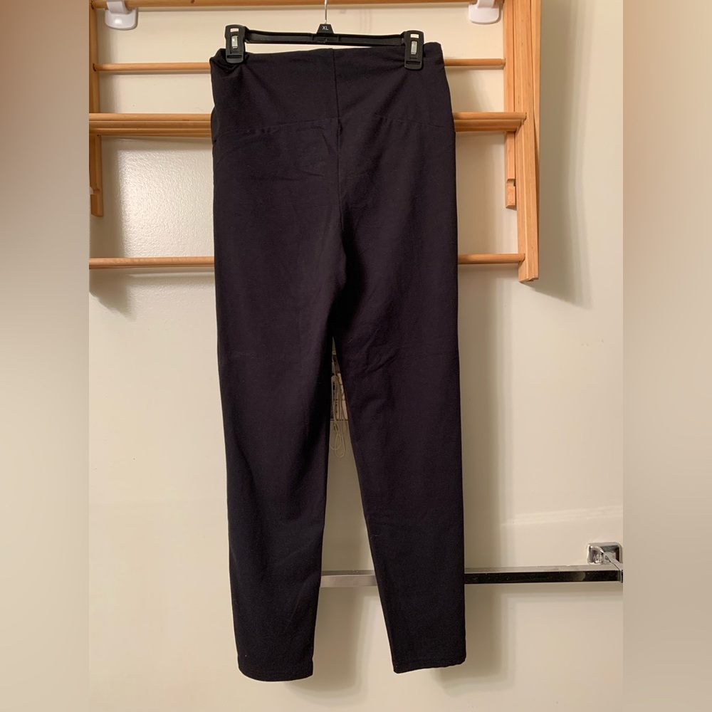 Simply Vera Vera Wang High-Rise Black Leggings Size L